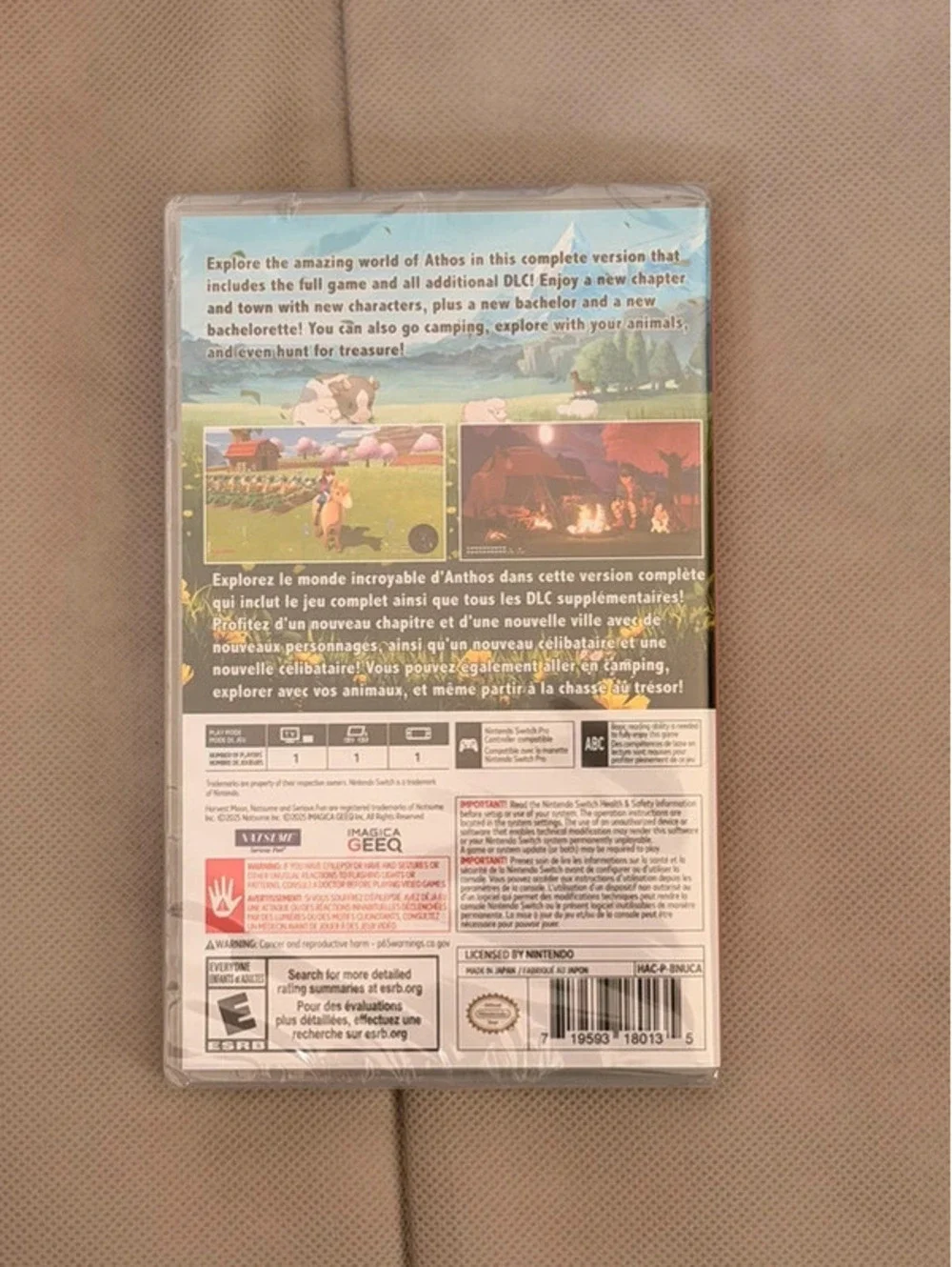 Harvest Moon: The Winds of Athos (Complete Edition) For Nintendo Switch